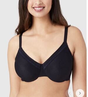 Wacoal Perfect Primer Bra 38D Underwire Unlined Full Coverage 855213 Comfort